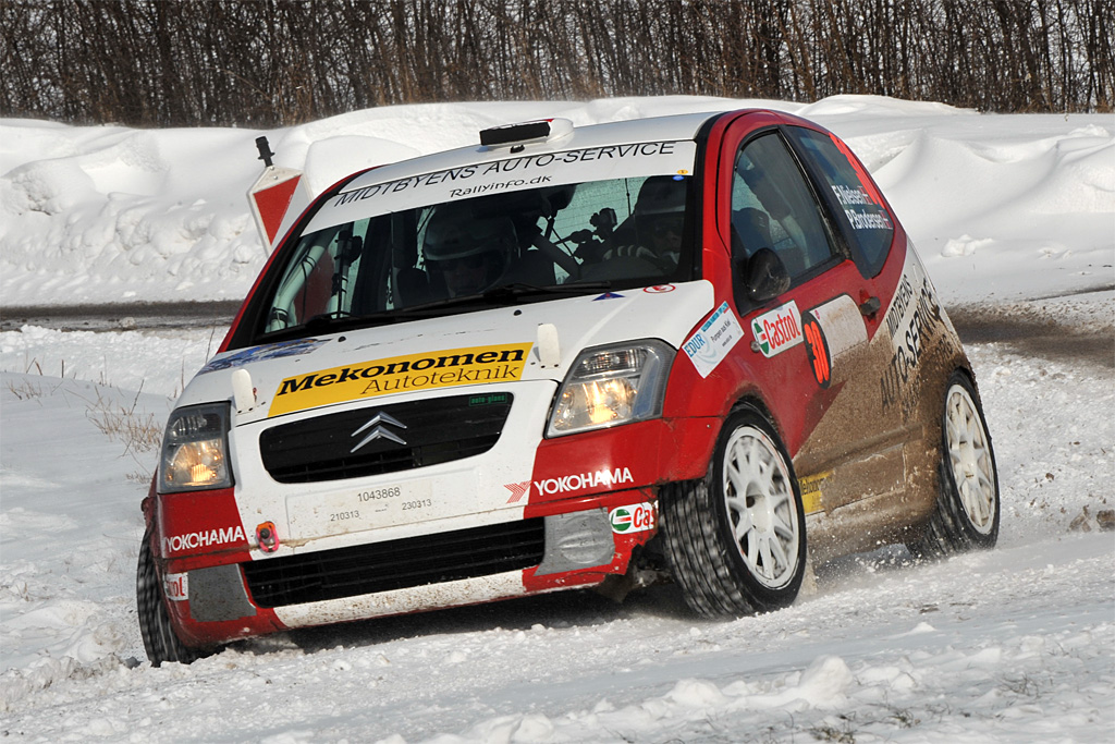 Frank Nielsen og Per Brodersen kæmpede sig frem til maksimumpoint i Wikinger Rallye